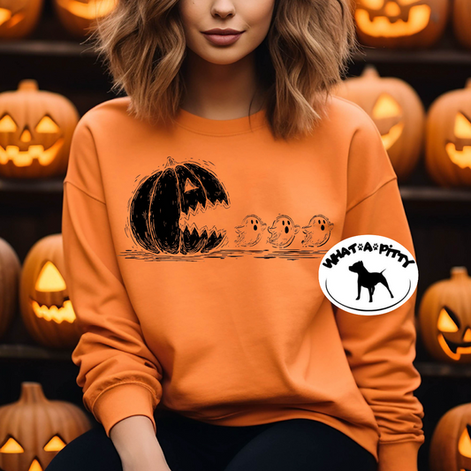 Pumpkin Chasing Ghosts tee