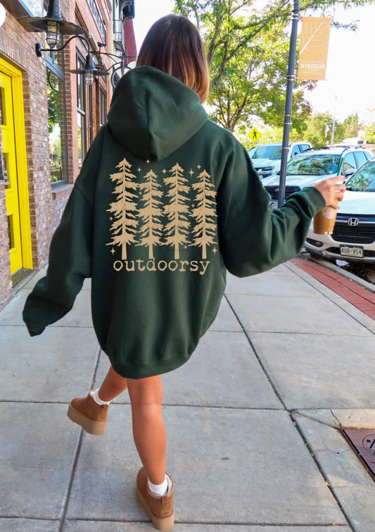 outdoorsy tee (Beige Ink)