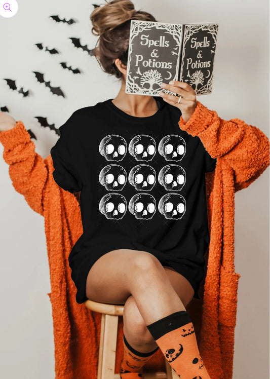 Skull Coquette tee