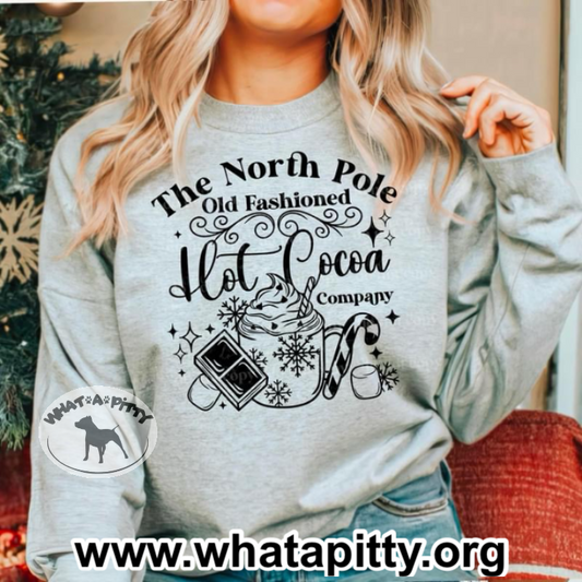 North Pole Hot Coca sweatshirt