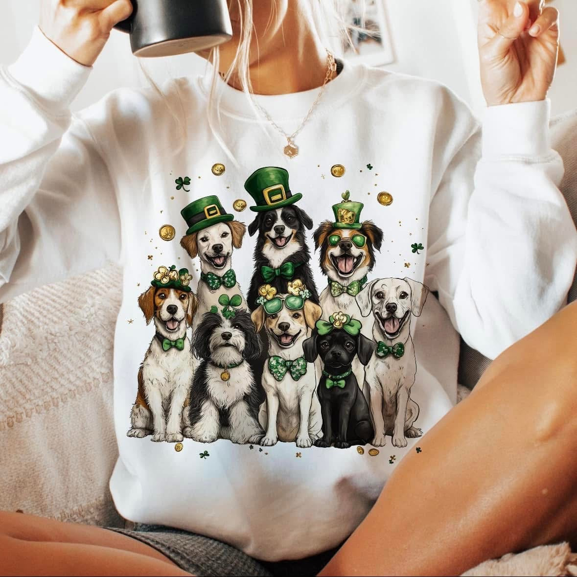 Shamrock Dogs tee