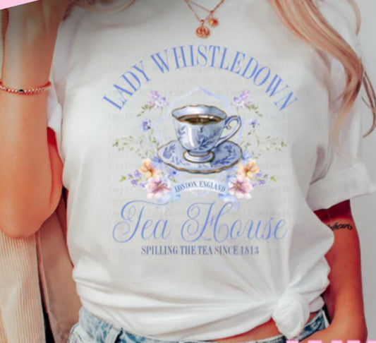 Lady Whistledown Tea House tee