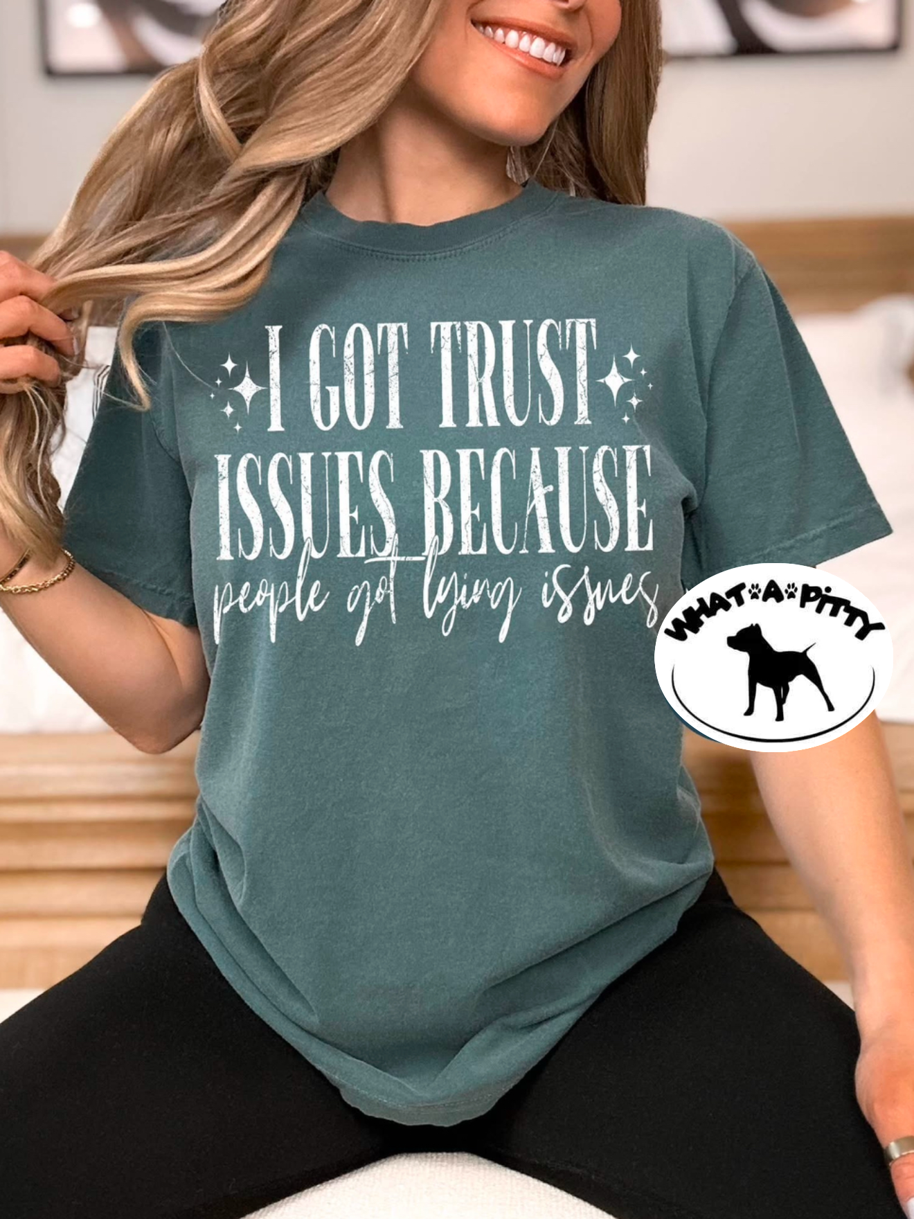 People have lying Issues tee