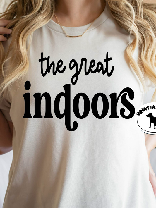 The great indoors tee