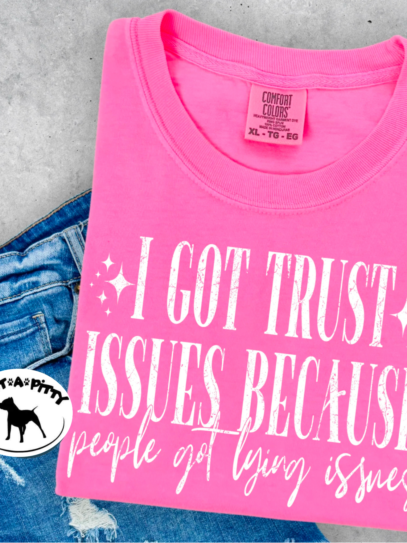 People have lying Issues tee