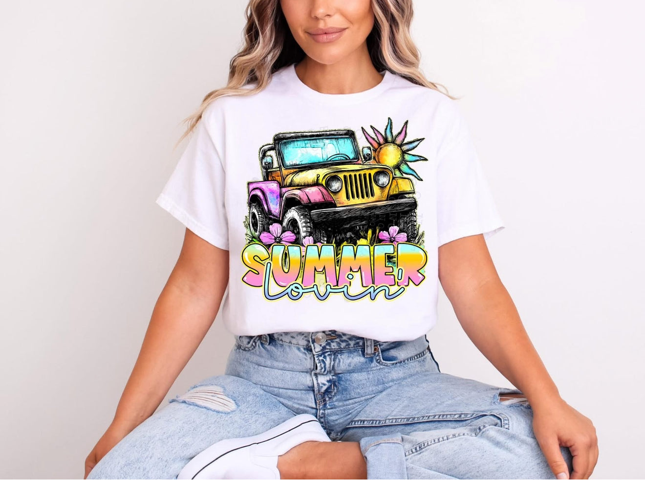 Summer Jeep tee