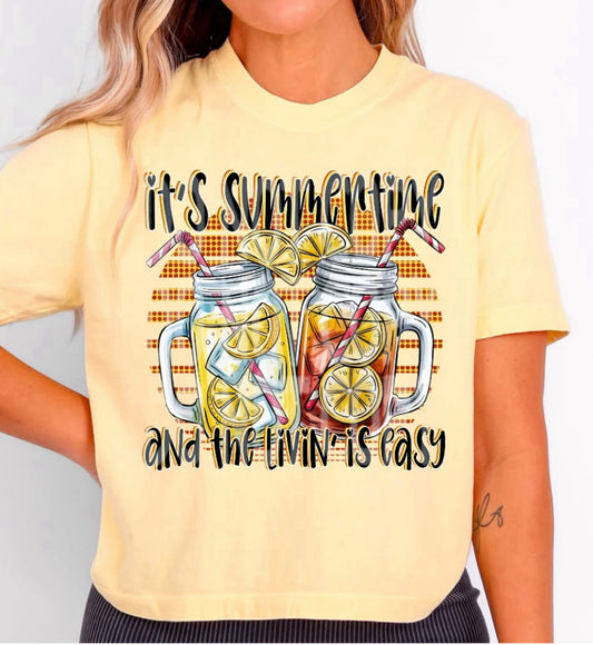 It's Summer time and the livin' is easy tee
