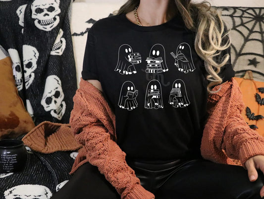 Reading Ghosts tee