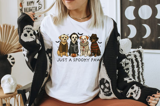 Spooky Paws tee