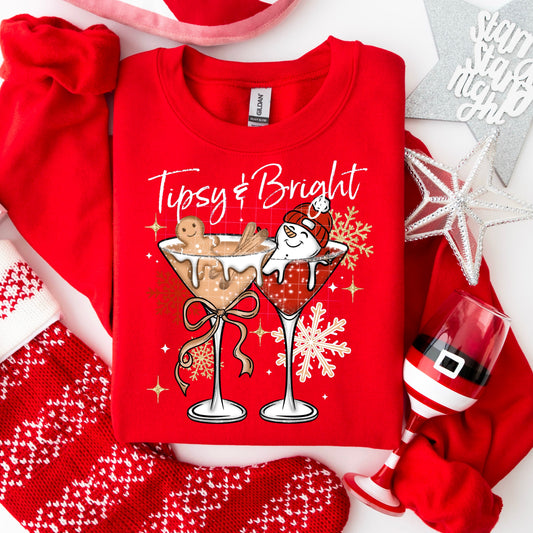 Tipsy & Bright Martini tee