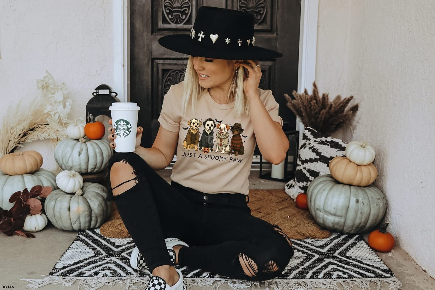 Spooky Paws tee
