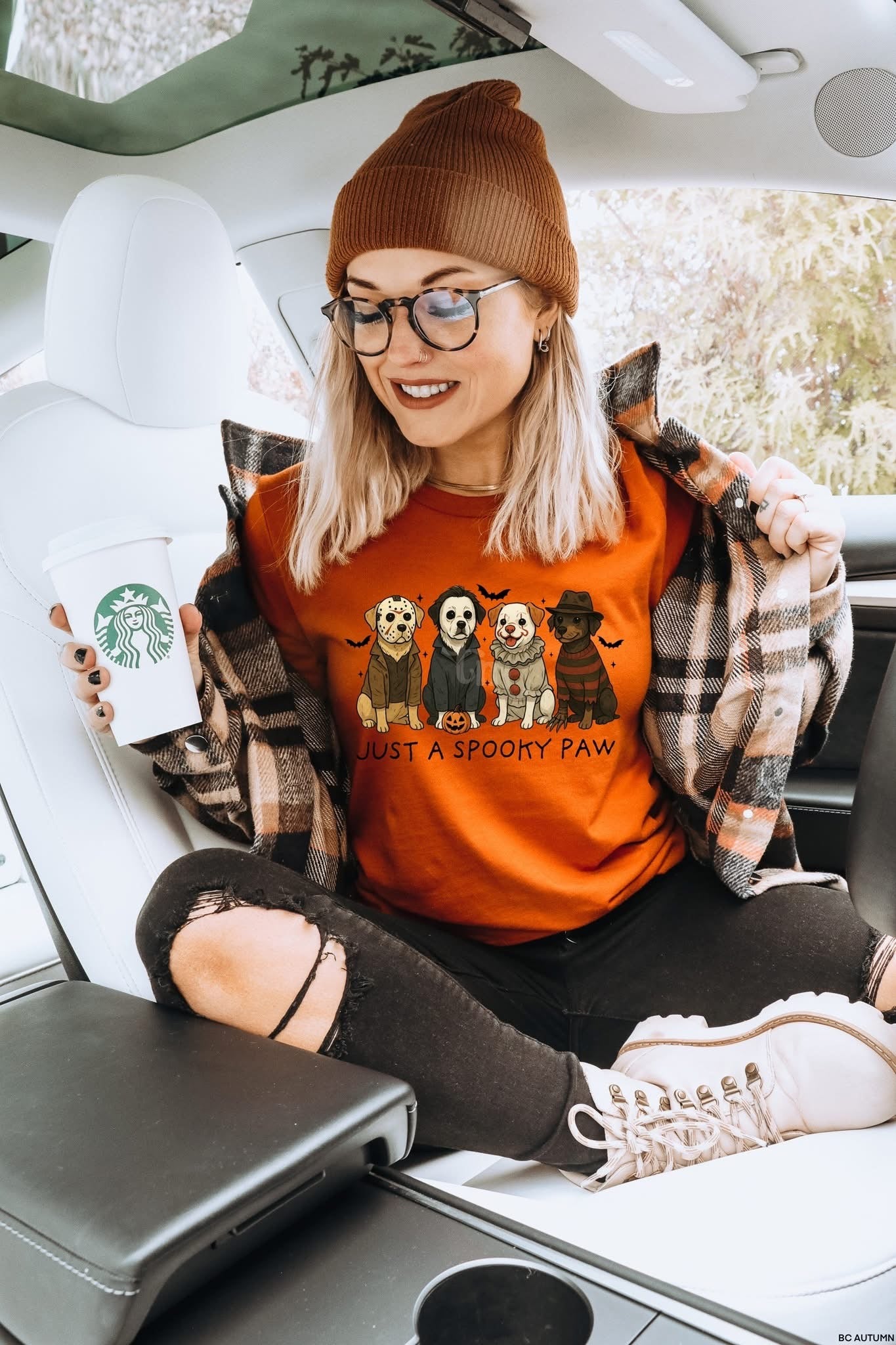 Spooky Paws tee