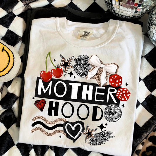 Red Mother Hood tee (Black Ink)