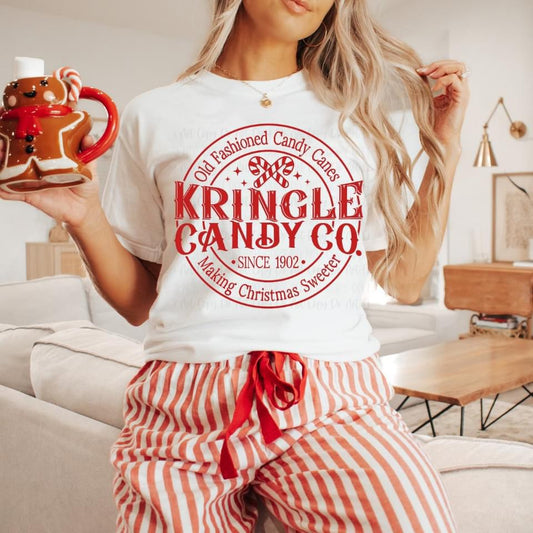 Kringle Candy Co tee