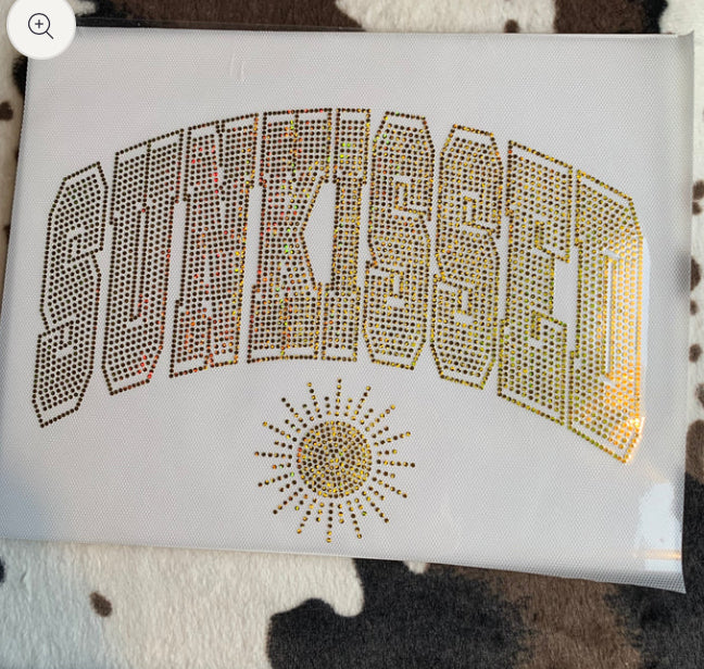 Sunkissed (Spangle Design) tee