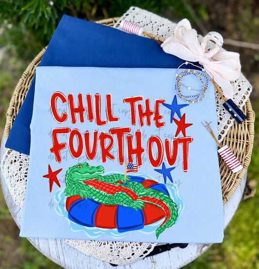 Chill the Fourth Out Gator tee