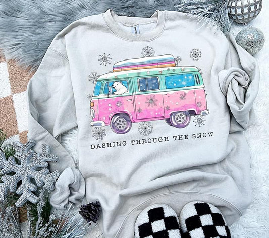 Dashing through the Snow sweatshirt