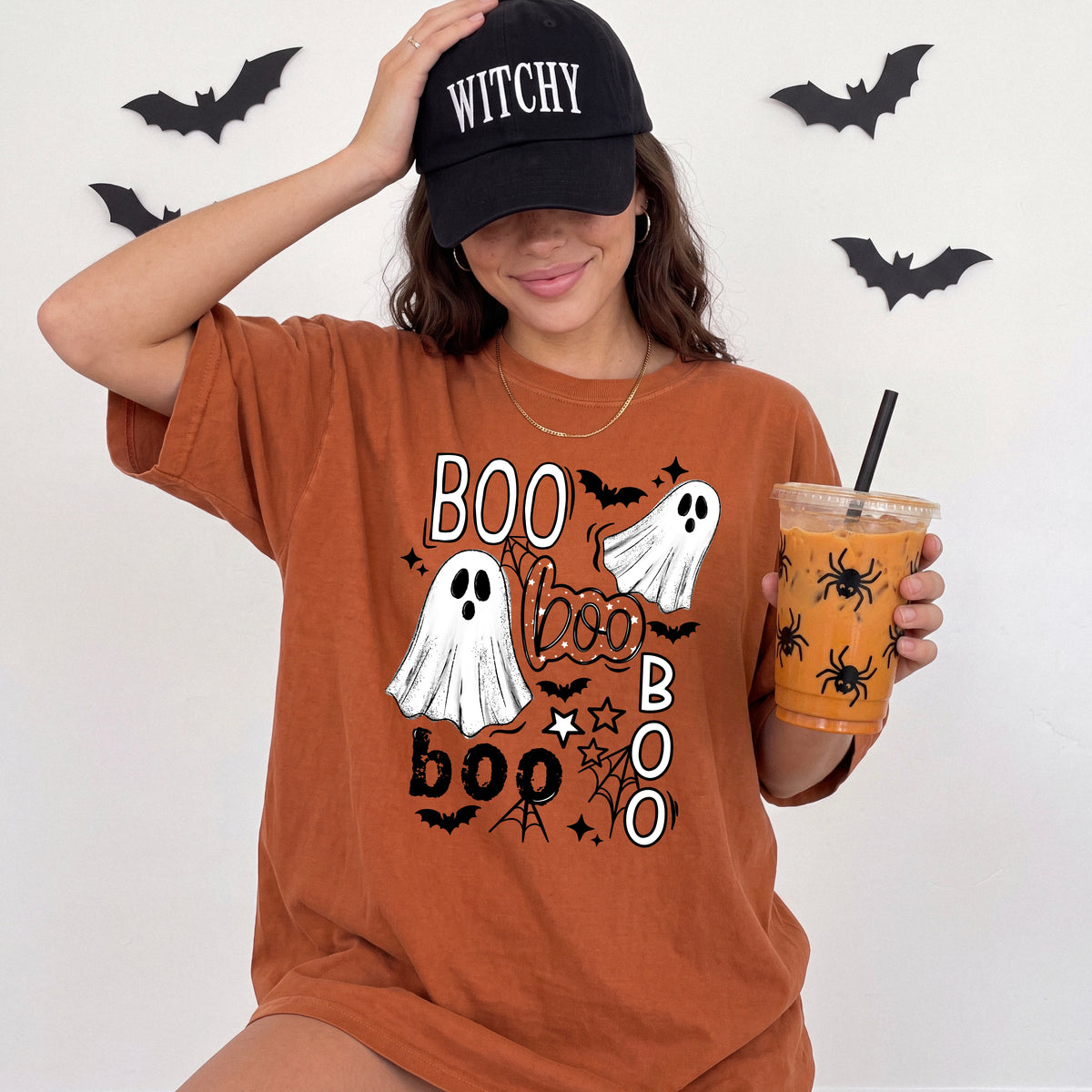Boo Boo Boo tee (Black Ink)