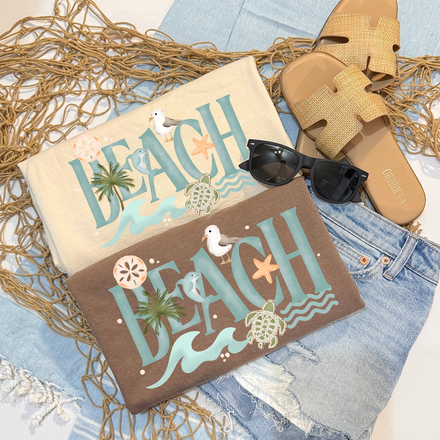 Beach tee