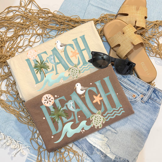 Beach tee