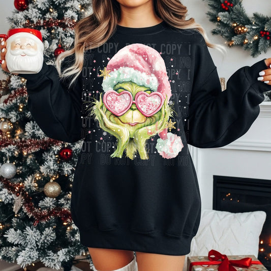 Girly Green woman tee