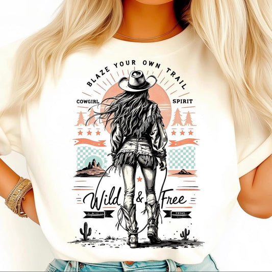 Blaze your own trail tee