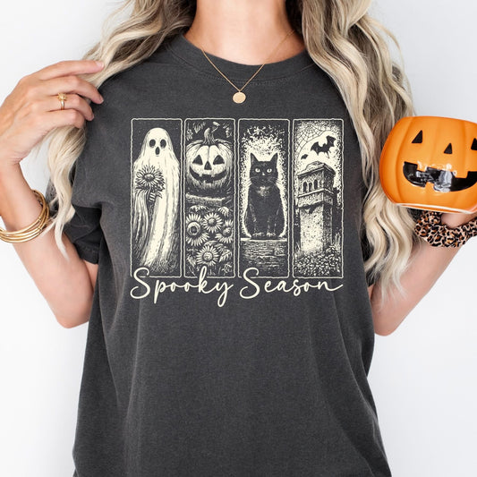 Spooky Season Picture tee