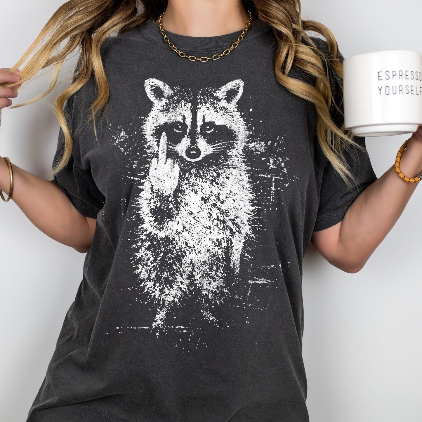 Spicy Raccoon tee