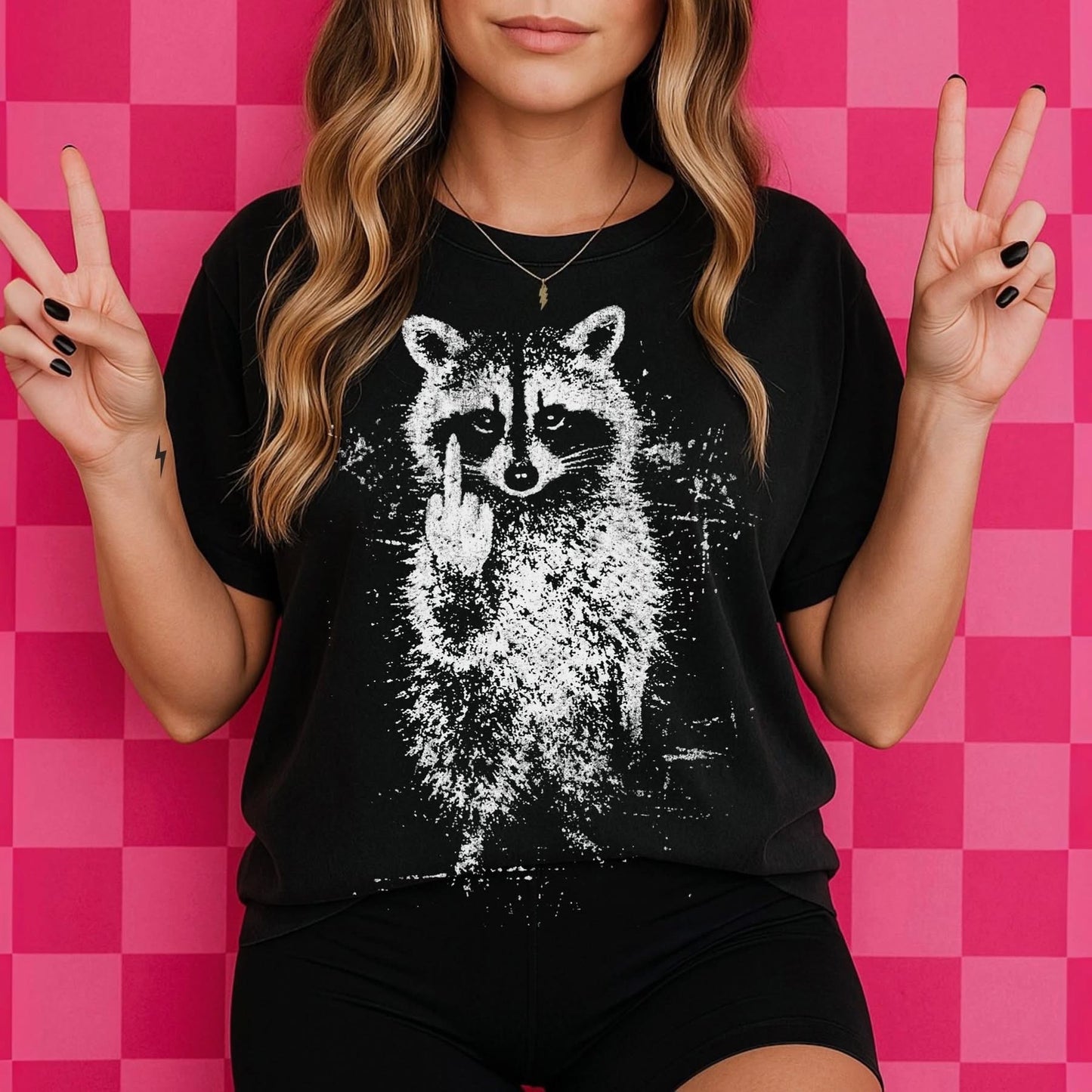 Spicy Raccoon tee
