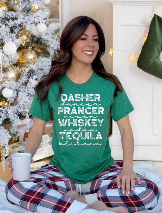 Drinking Reindeer tee