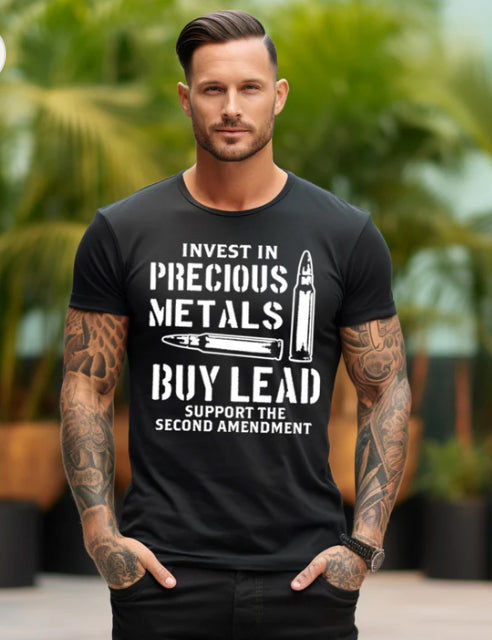 Invest in precious metals tee