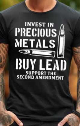 Invest in precious metals tee