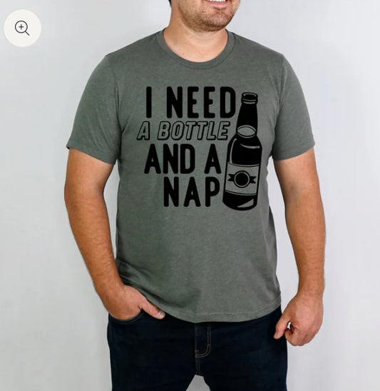 I need a bottle and a nap tee