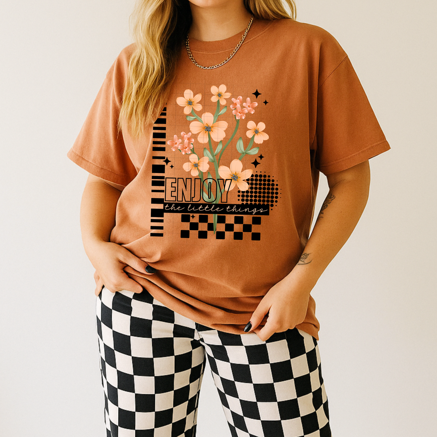 Enjoy the Little Things tee (Black Ink)