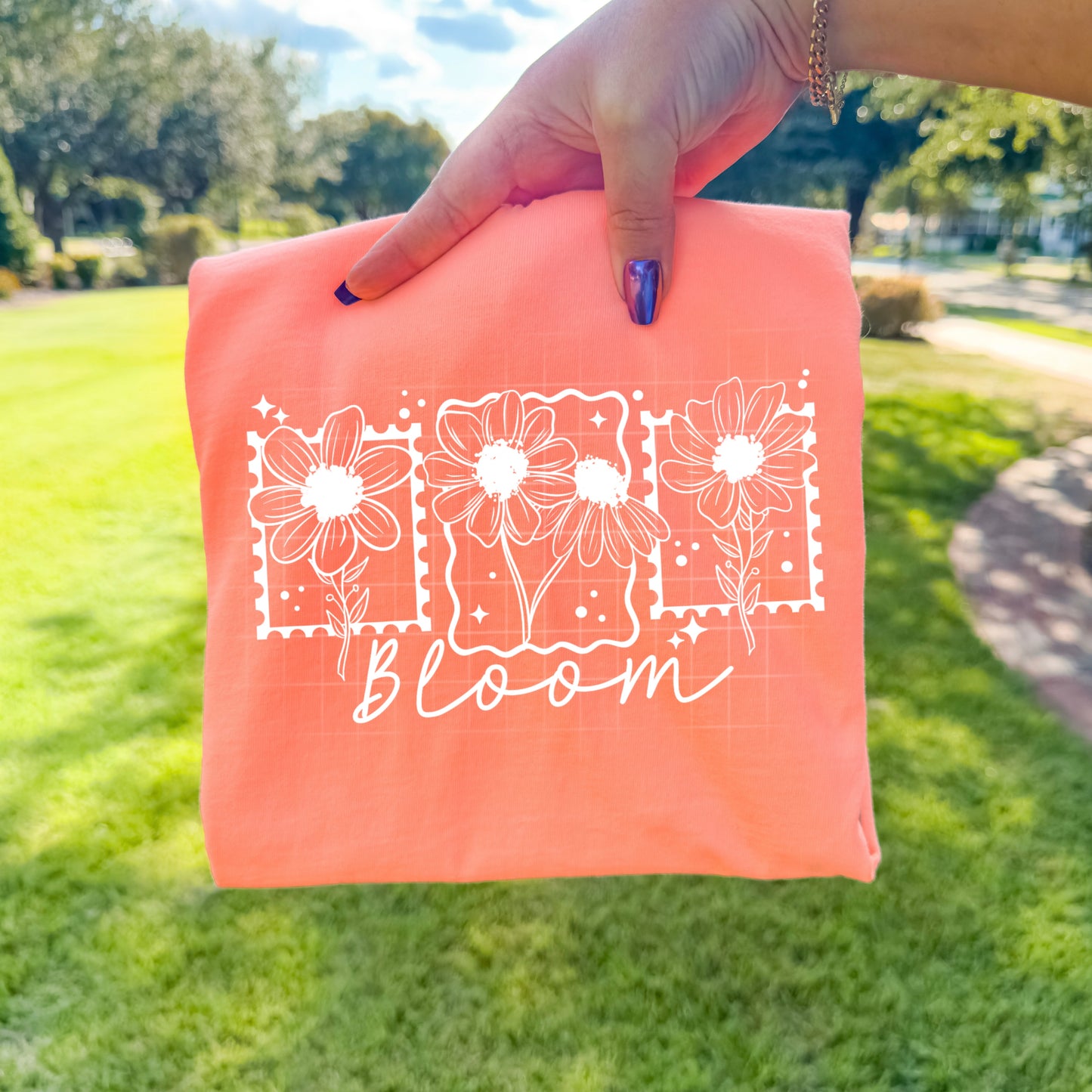 Bloom Stamps (White Ink)