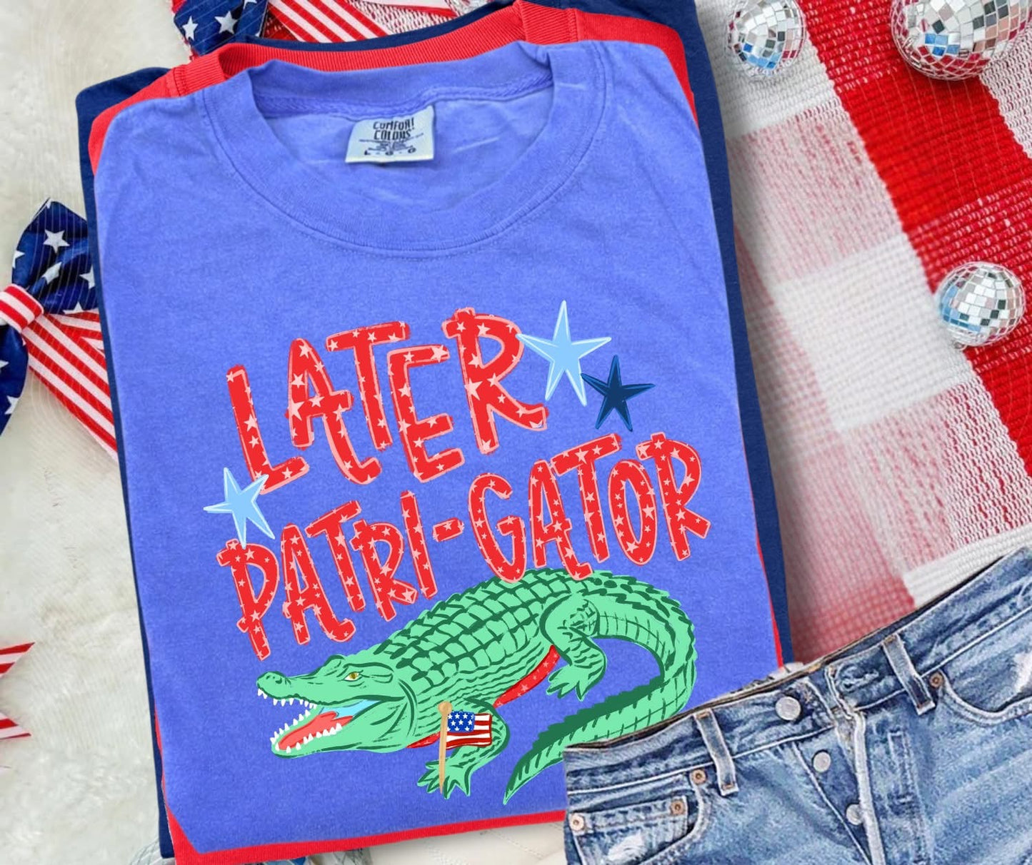 Later Patri-gator tee