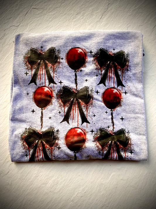 Horror Bows & Balloons t-shirt