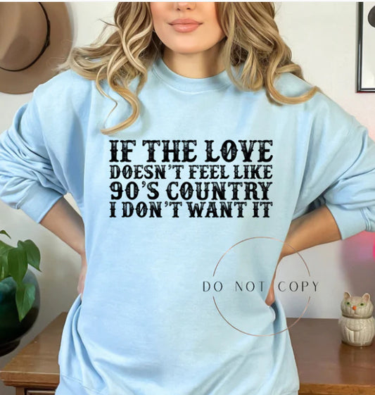 90's Country tee