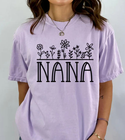 NANA floral tee