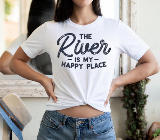 The River is my Happy Place t-shirt