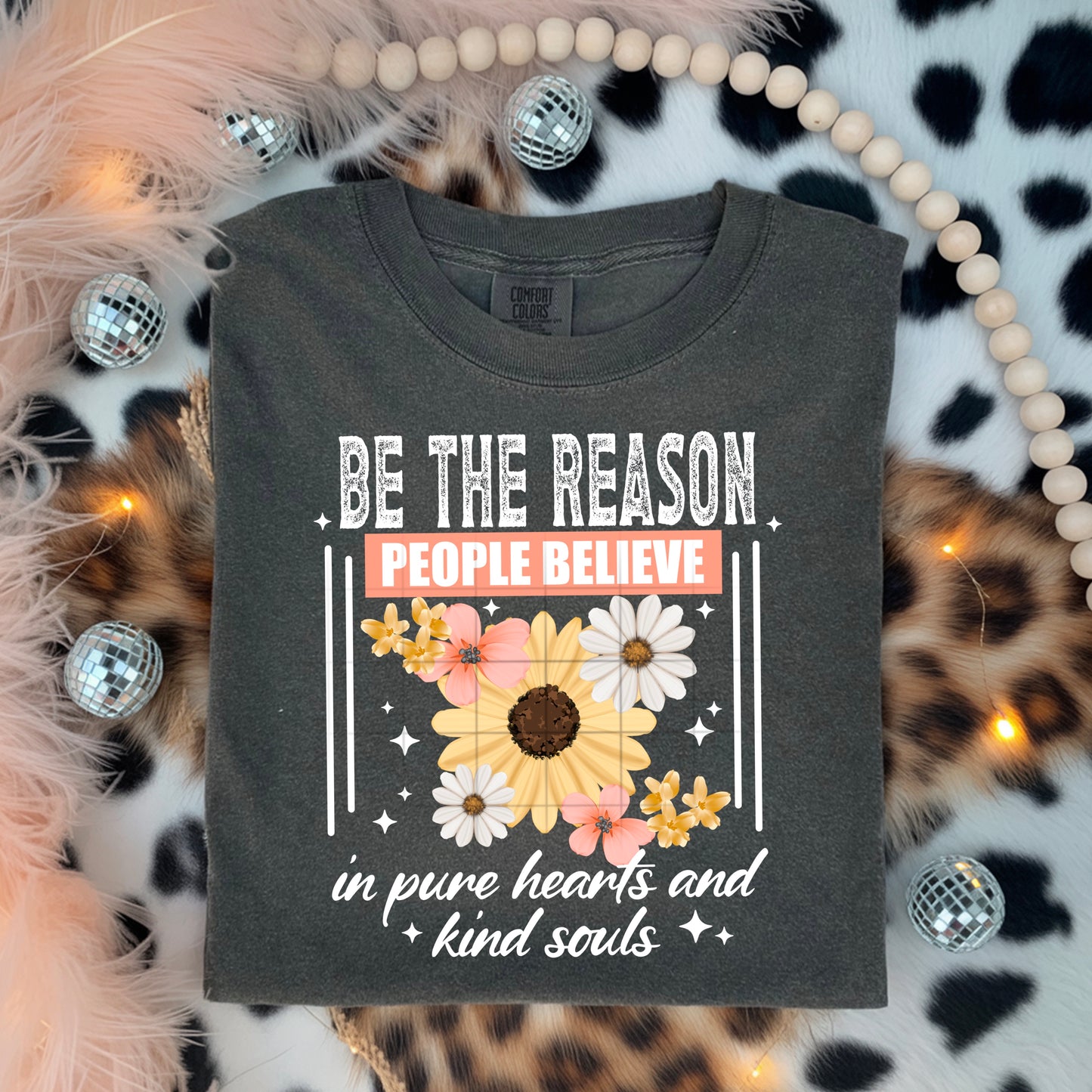 Be the Reason tee (White Ink)
