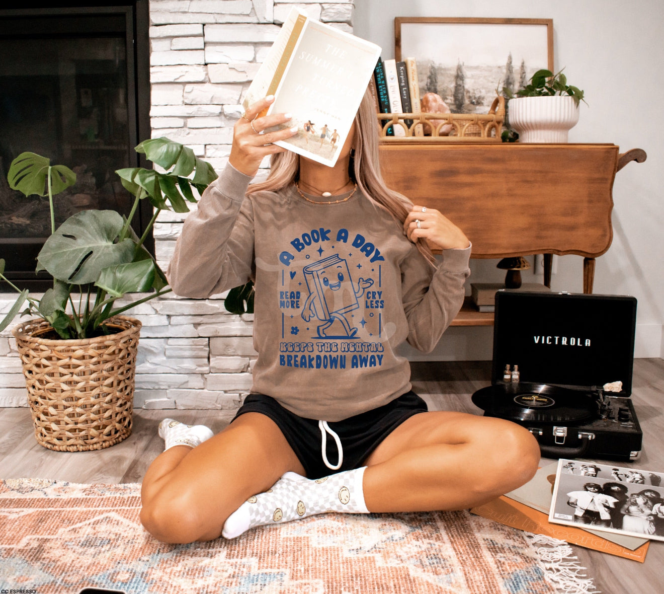 A Book a day tee