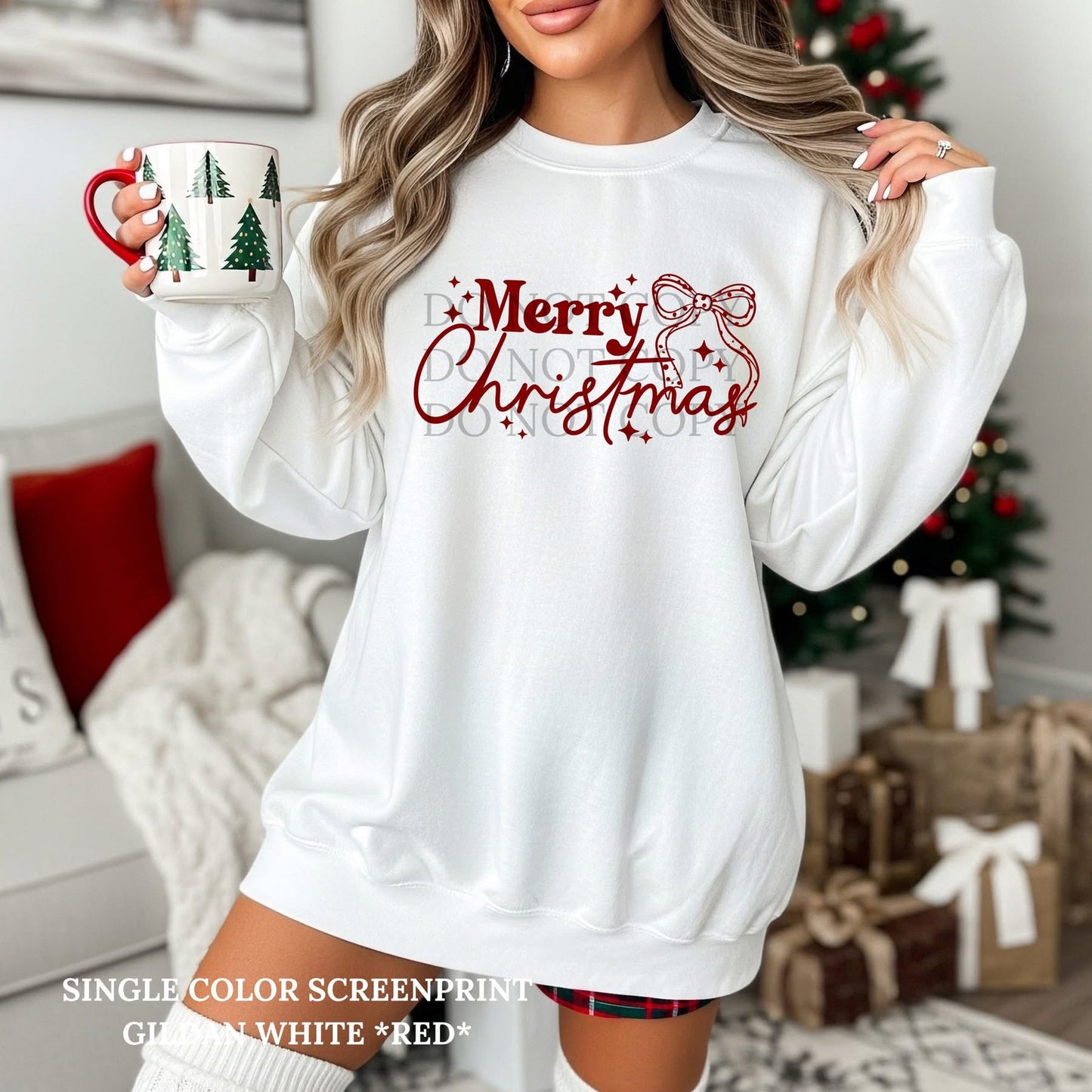 Merry Christmas tee (Red Ink)