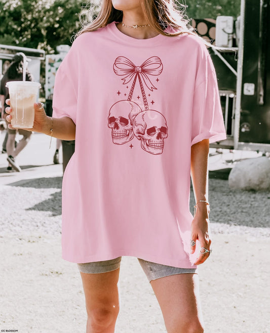 Cherry Skulls tee