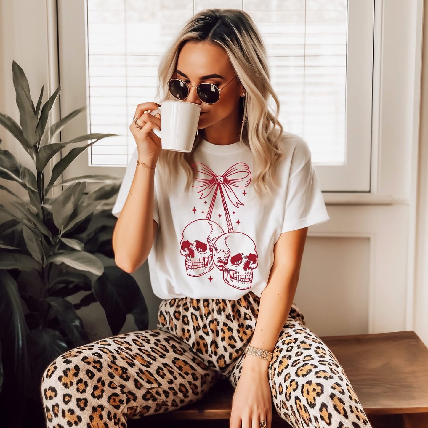 Cherry Skulls tee