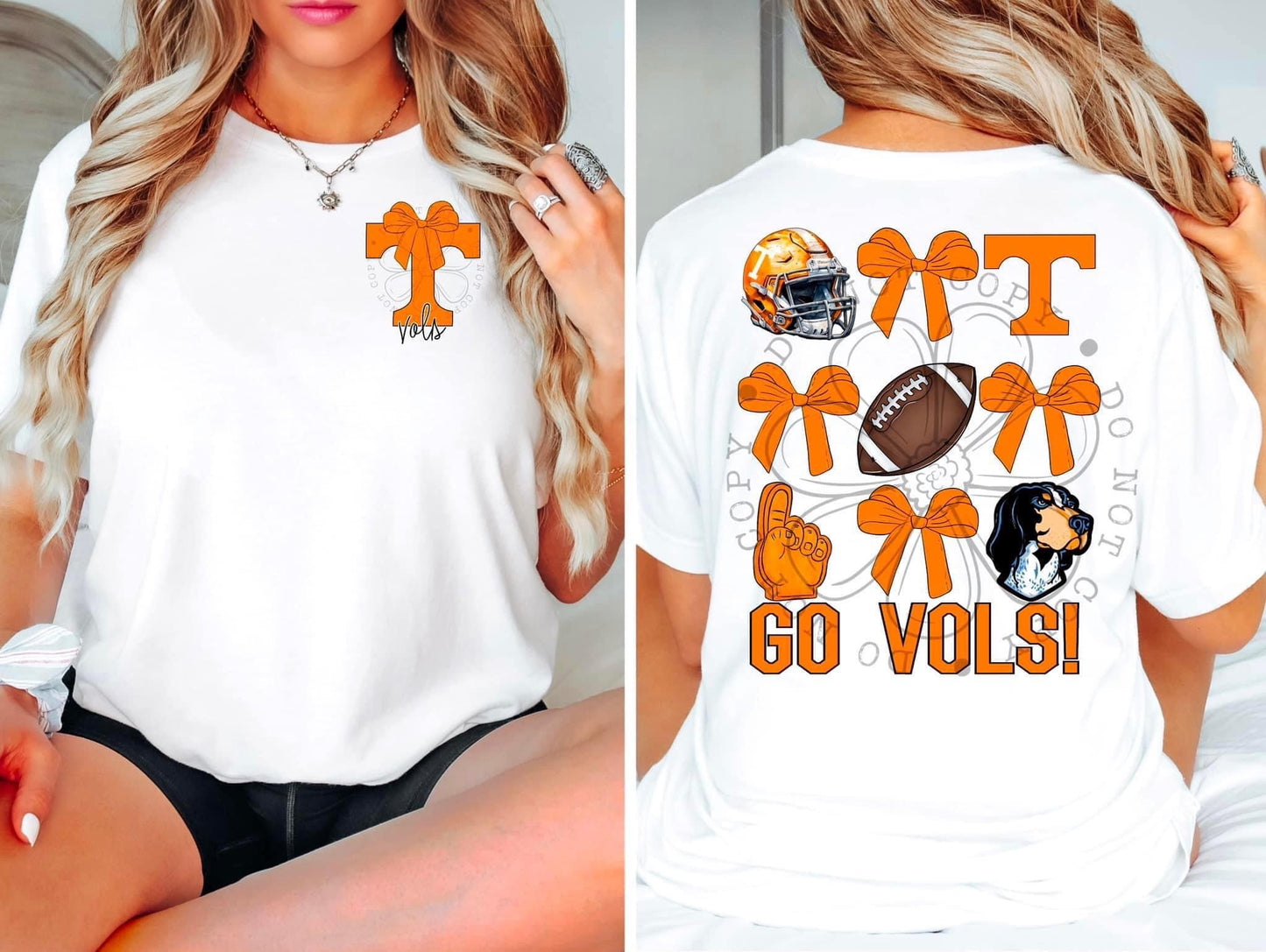 Coquette Vols Football t-shirt