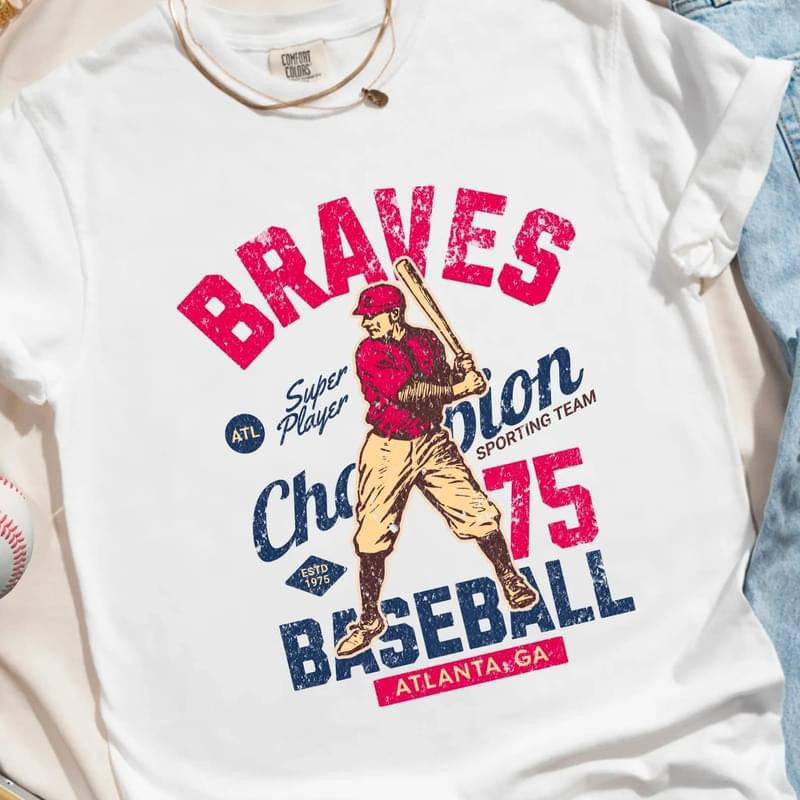 Retro Braves Baseball t-shirt