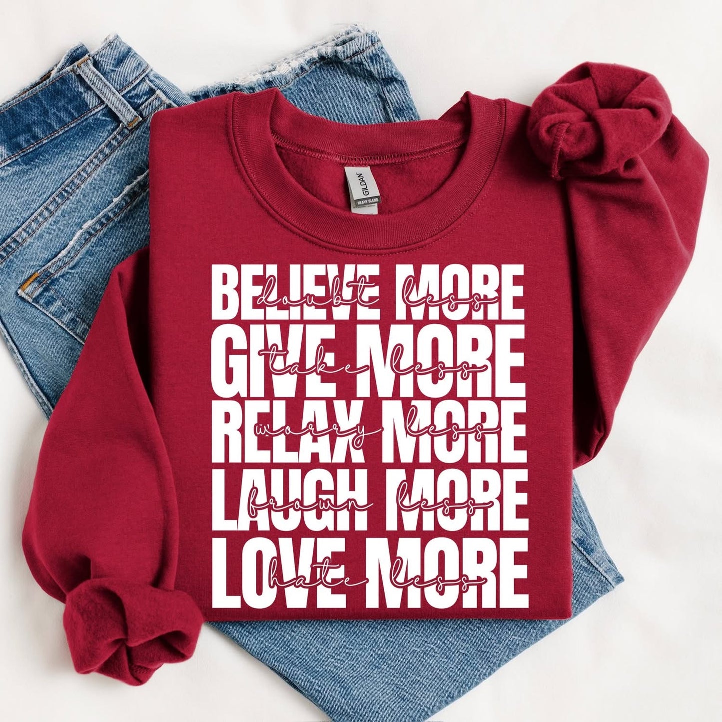 Believe More Doubt Less tee