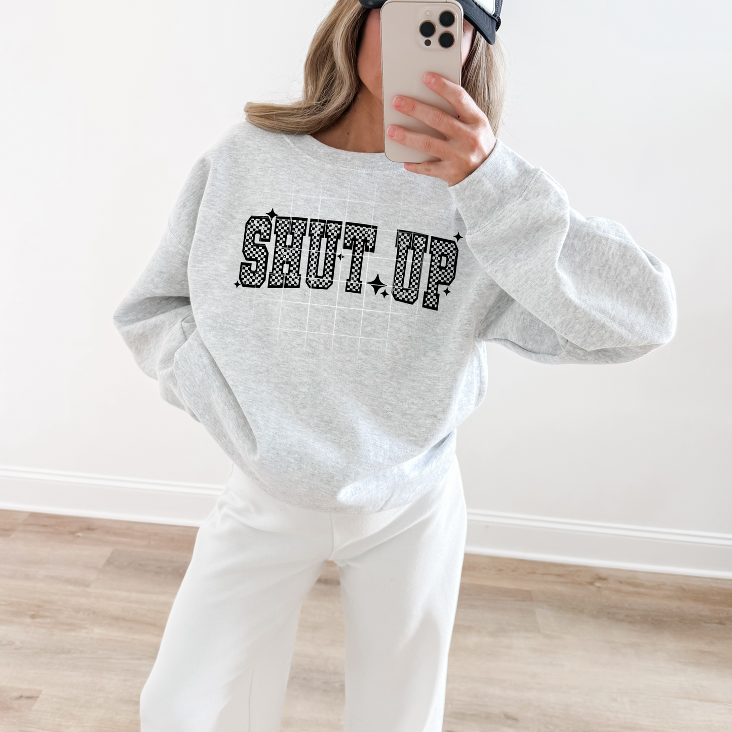 Shut Up tee (Black Ink)