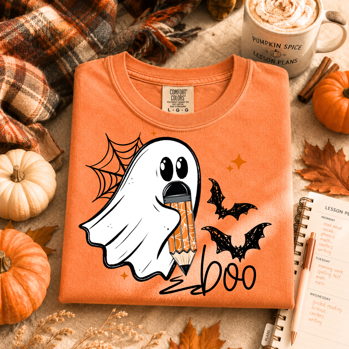 Ghost Writer tee (Black Ink)